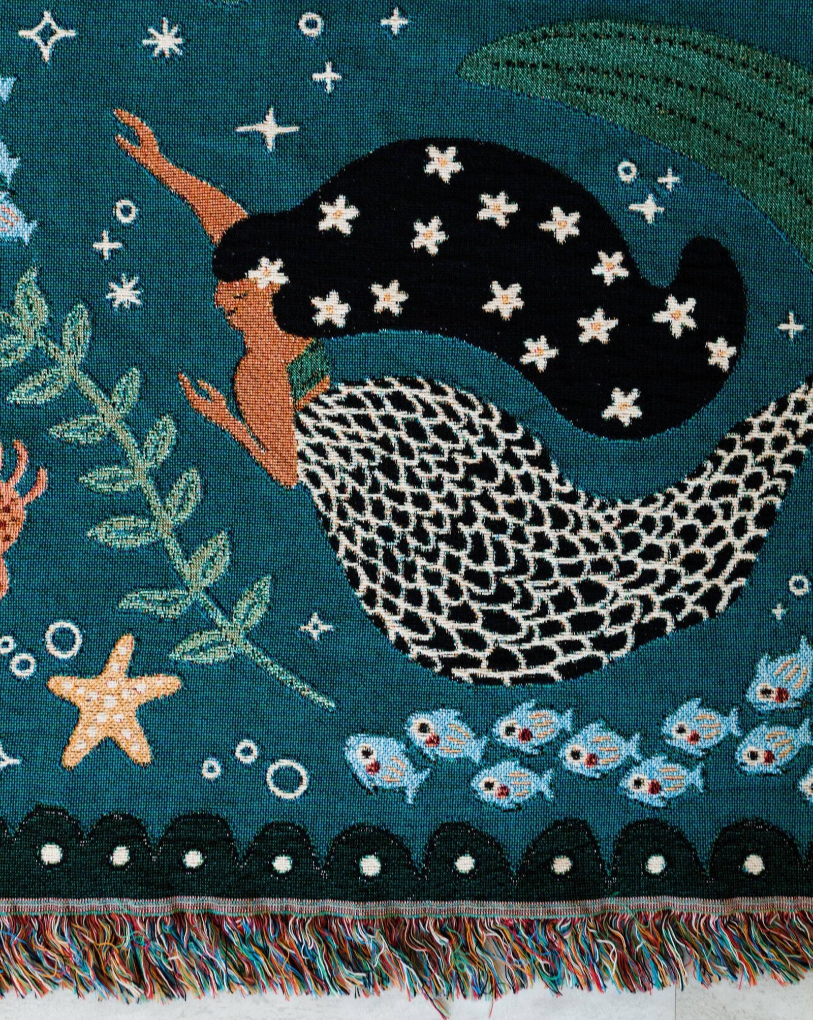 Mermaid Throw Blanket
