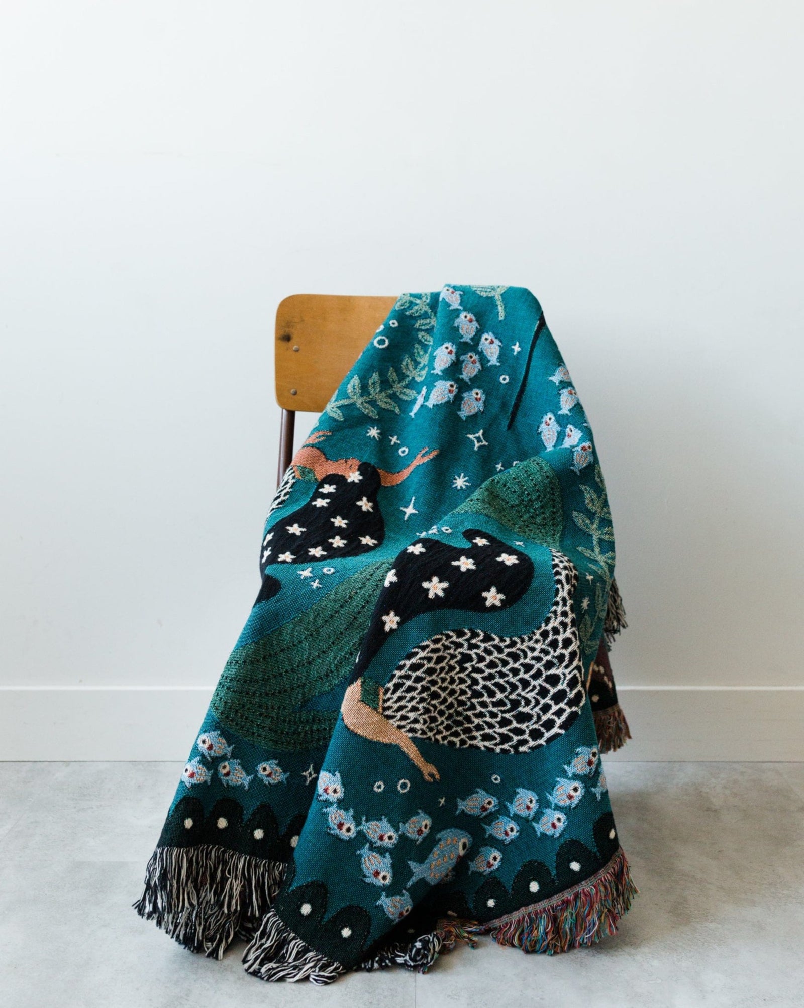 Mermaid Throw Blanket