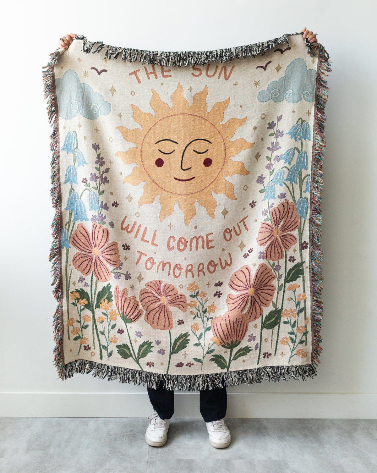 Sun Throw Blanket