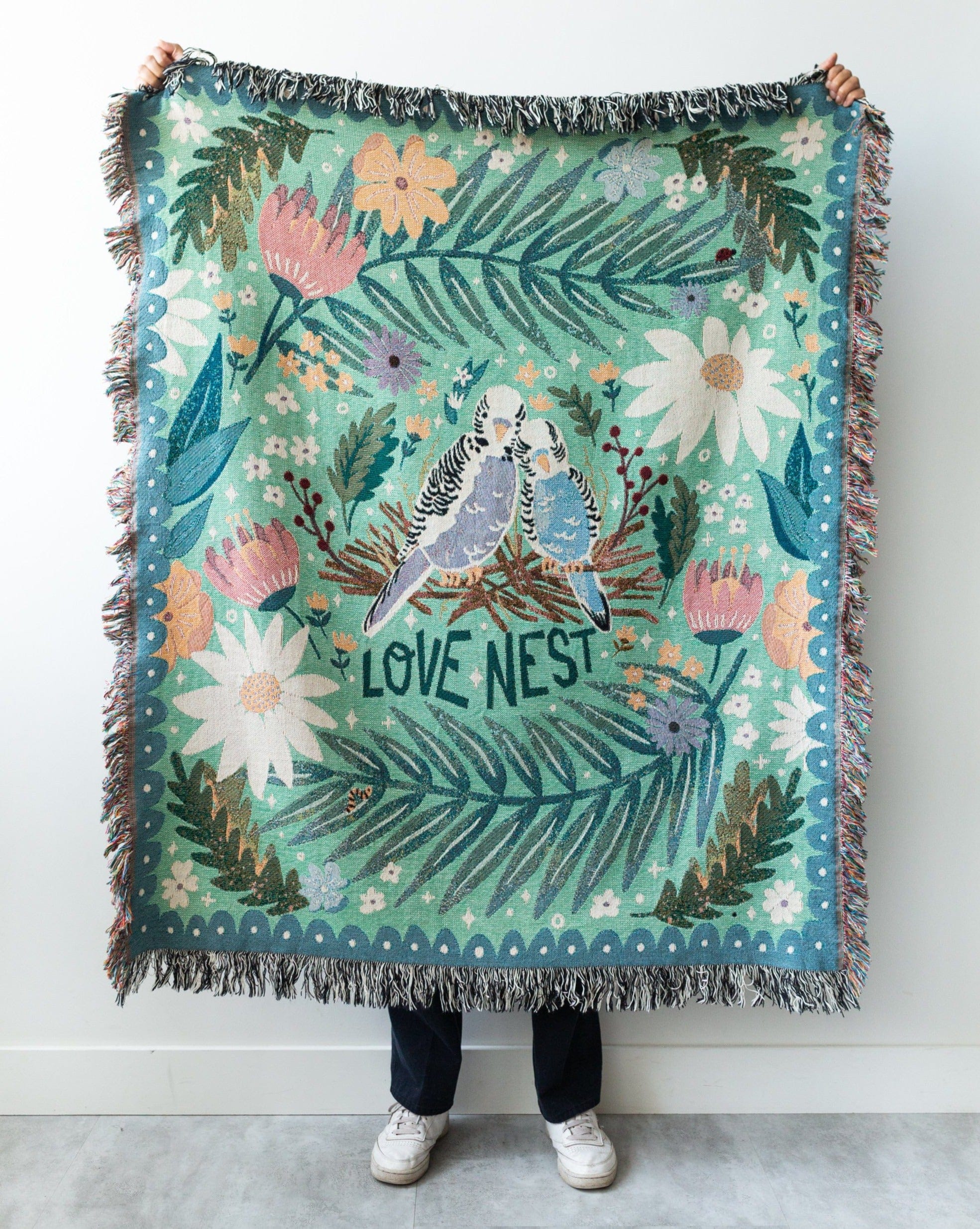 Love Nest Throw Blanket