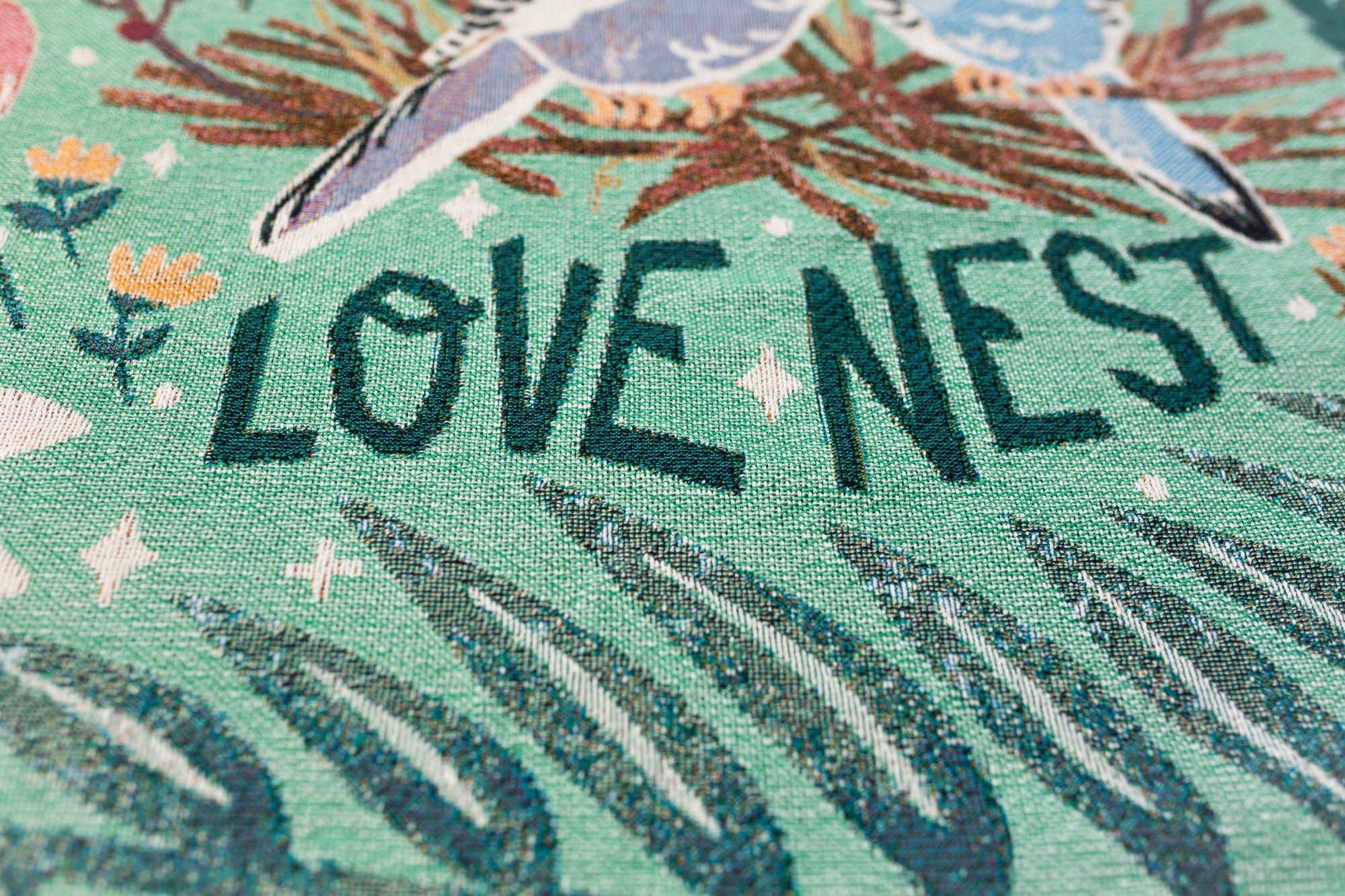 Love Nest Throw Blanket
