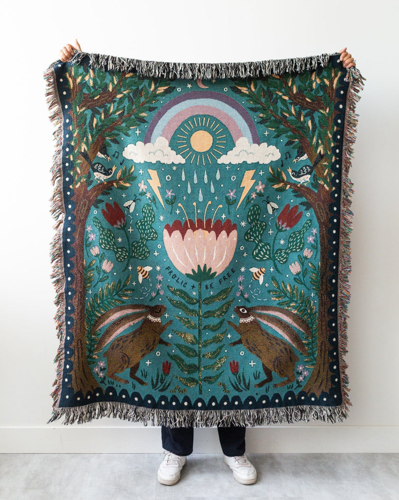 Woodland throw online blanket