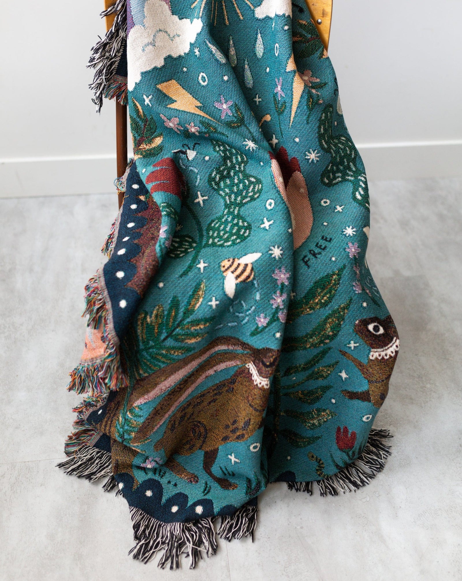 Woodland Bunny Blanket