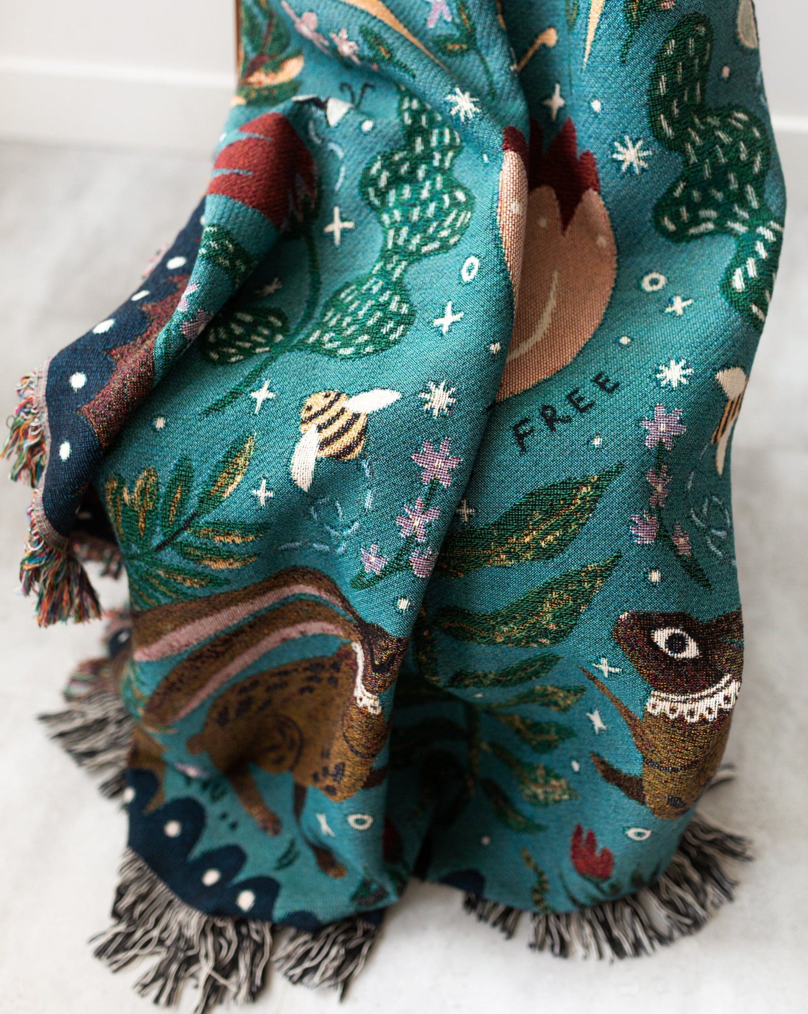 Woodland Bunny Blanket