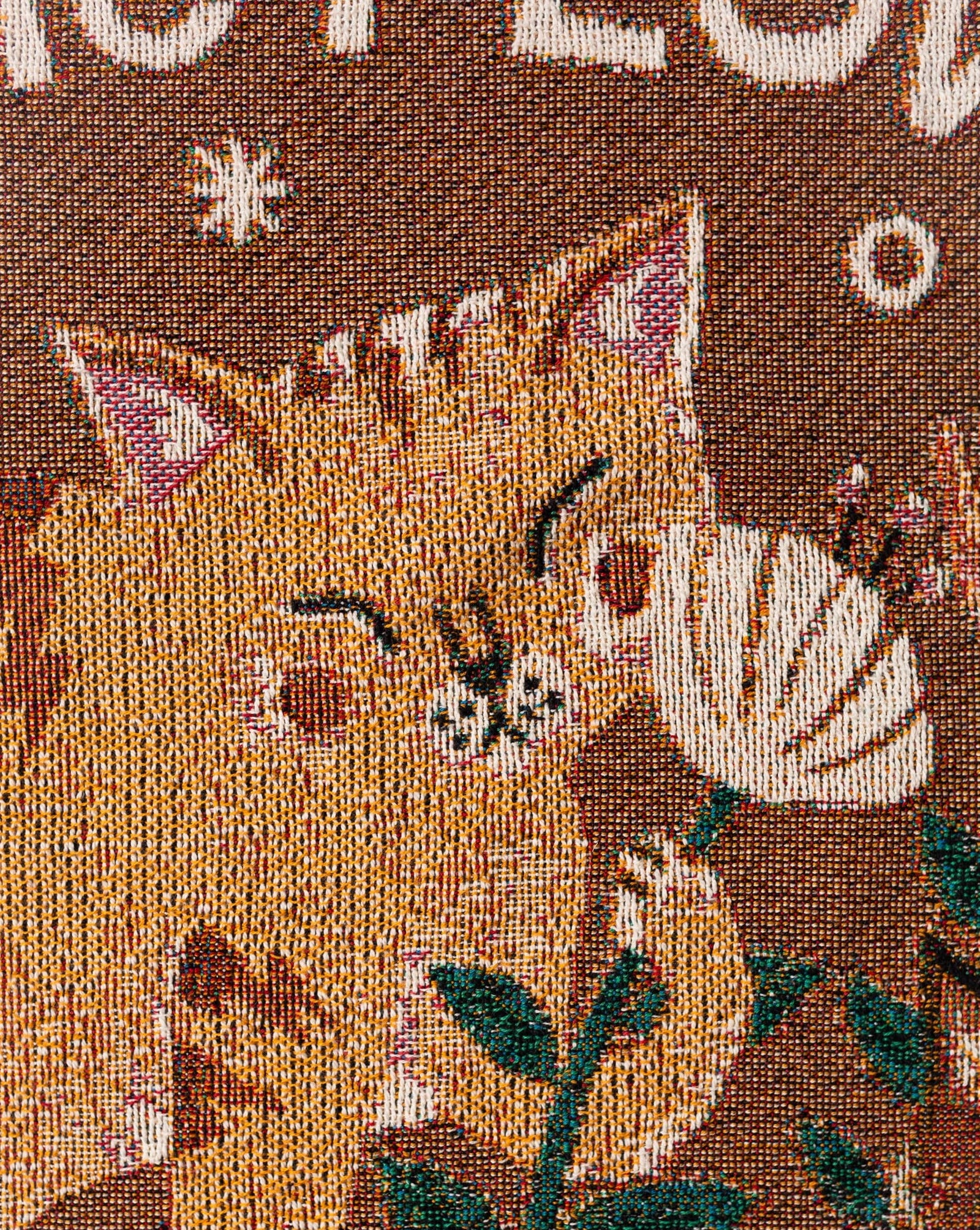 Stop and Smell the Flowers Cat Blanket