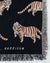 Tiger Throw Blanket (Black)