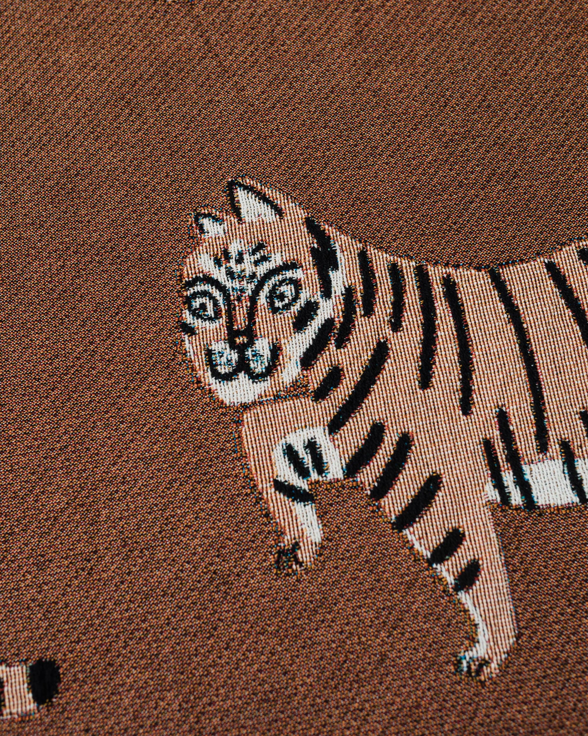 Tiger Throw Blanket (Brown)