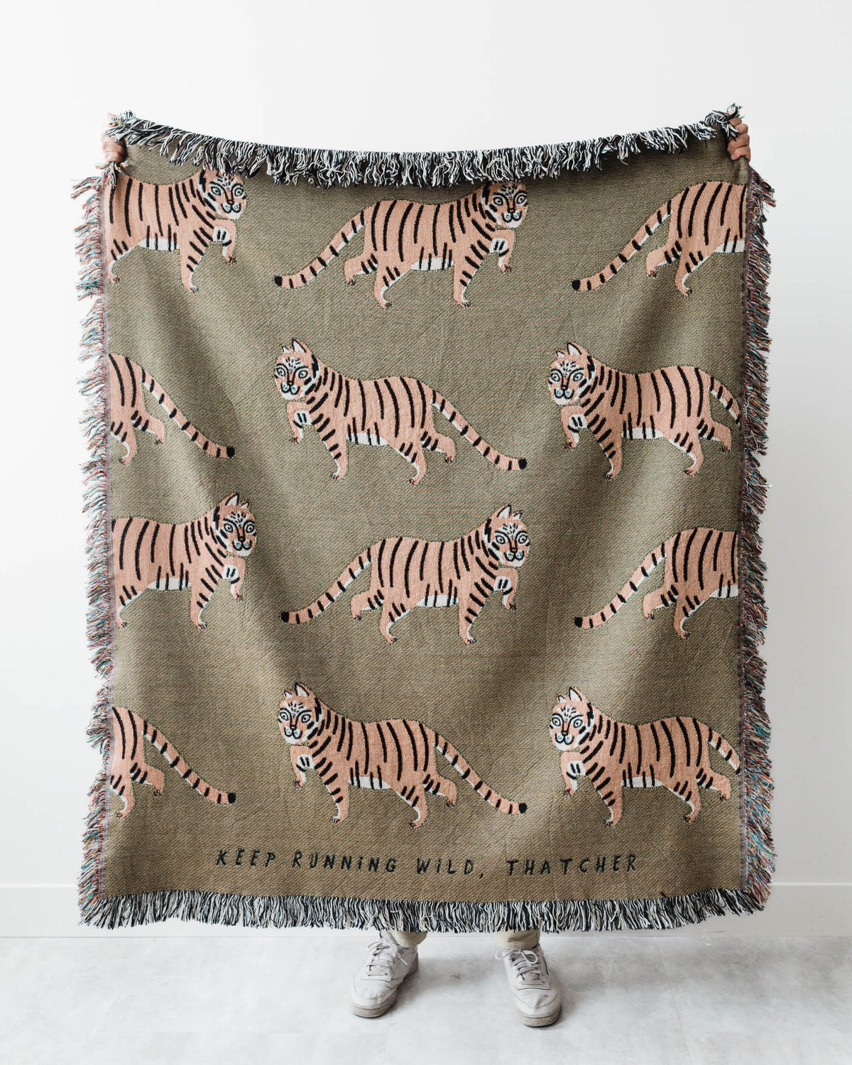 Tiger Throw Blanket