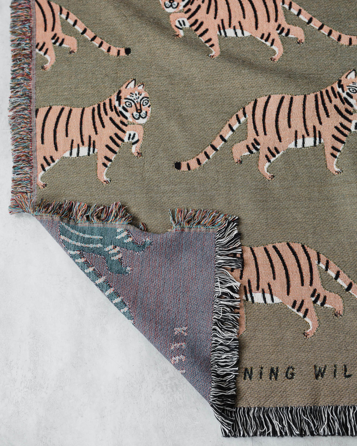 Tiger Throw Blanket