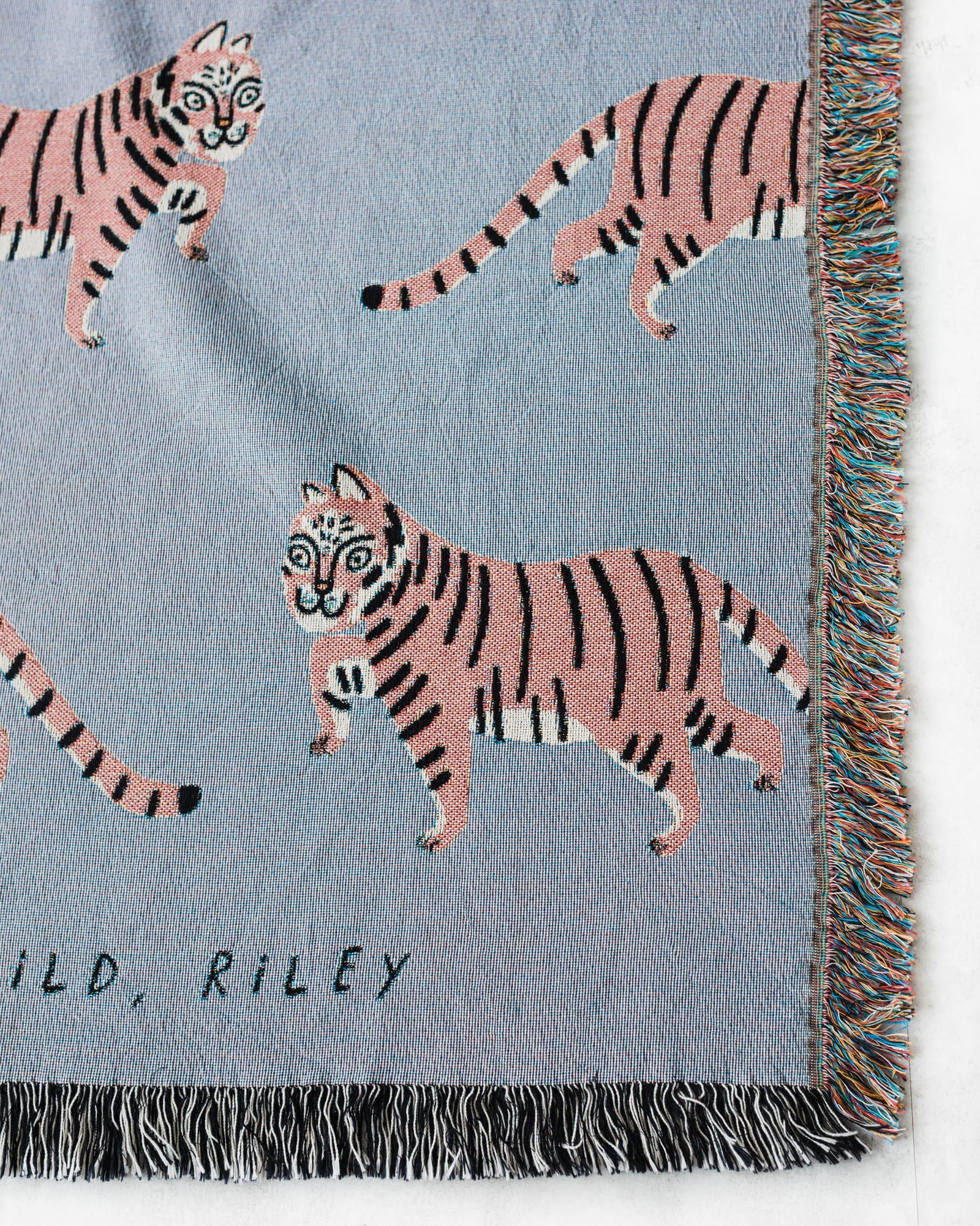 Rown Throw Blanket - White Tigers - Mauve by littlearrowdesign - hotsell Mauve Tiger Toss Tiger Face Big Cat Throw Blanket with Spoonflower Fabric