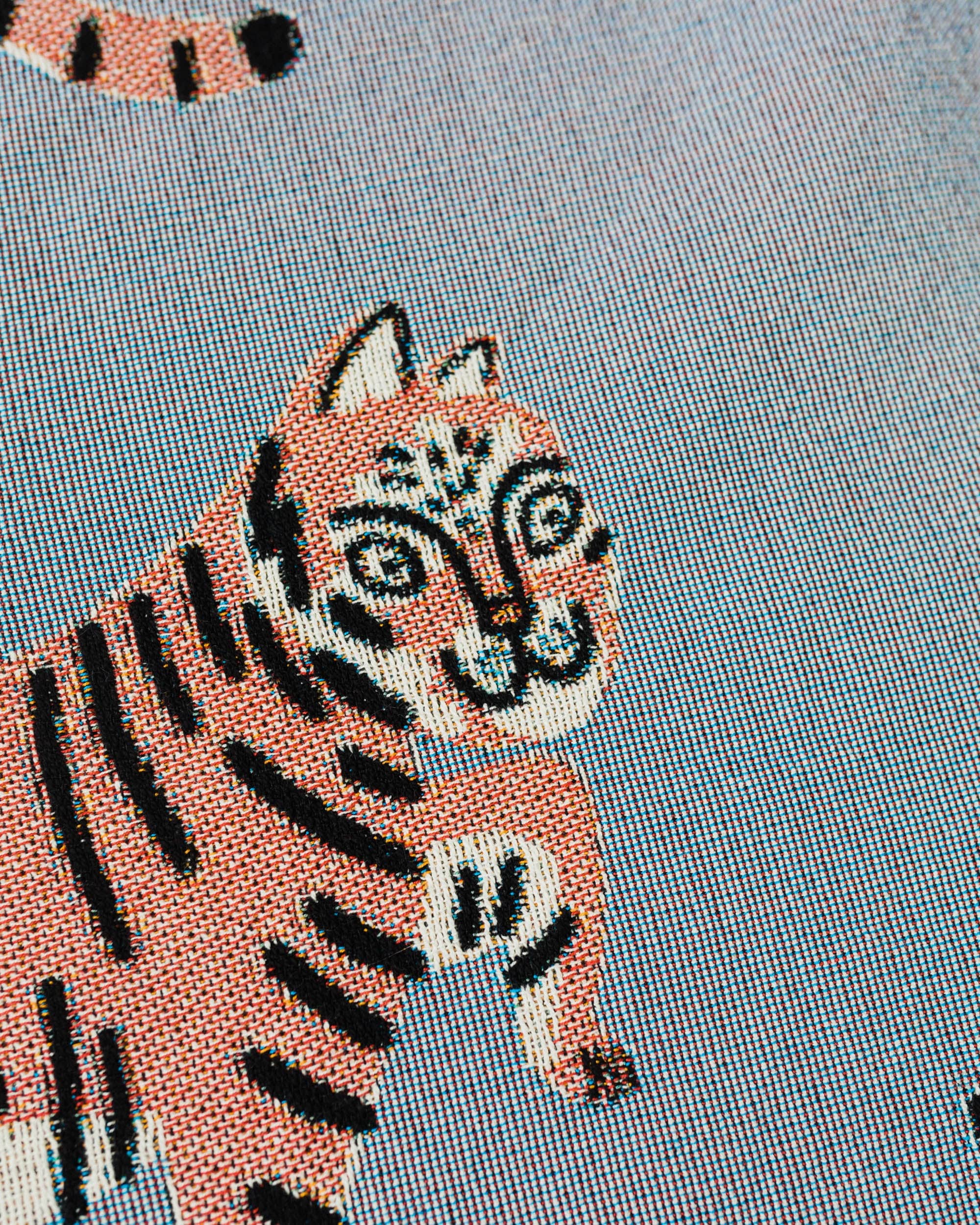 Tiger Throw Blanket (Purple)