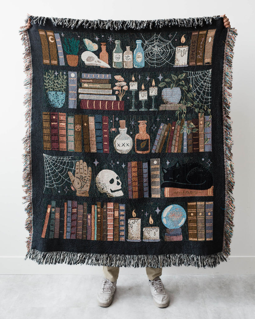 Bookshelf on sale Woven Blanket