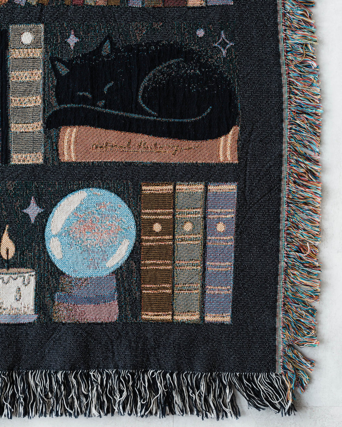 Witches Bookshelf Throw Blanket