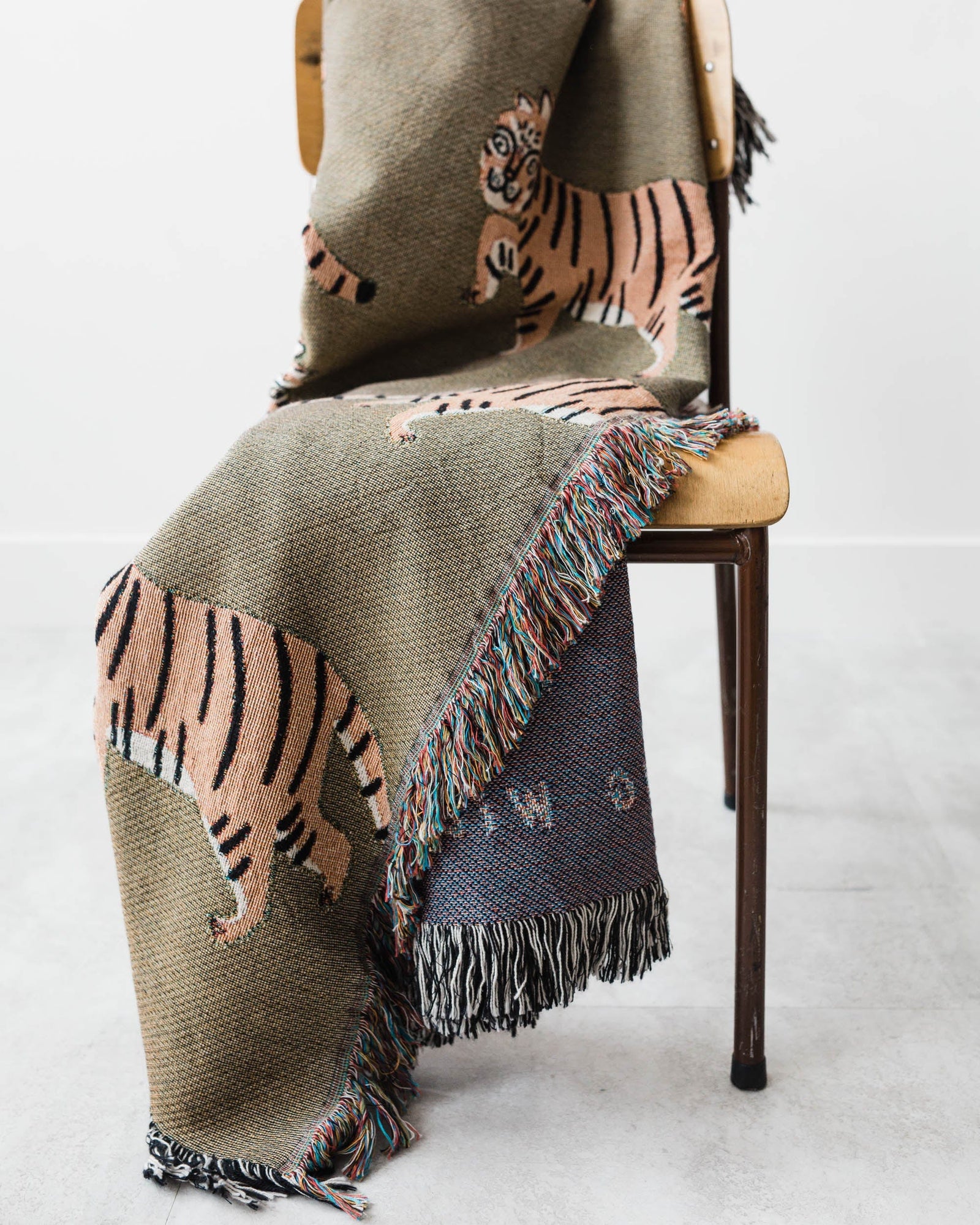 Tiger Throw Blanket