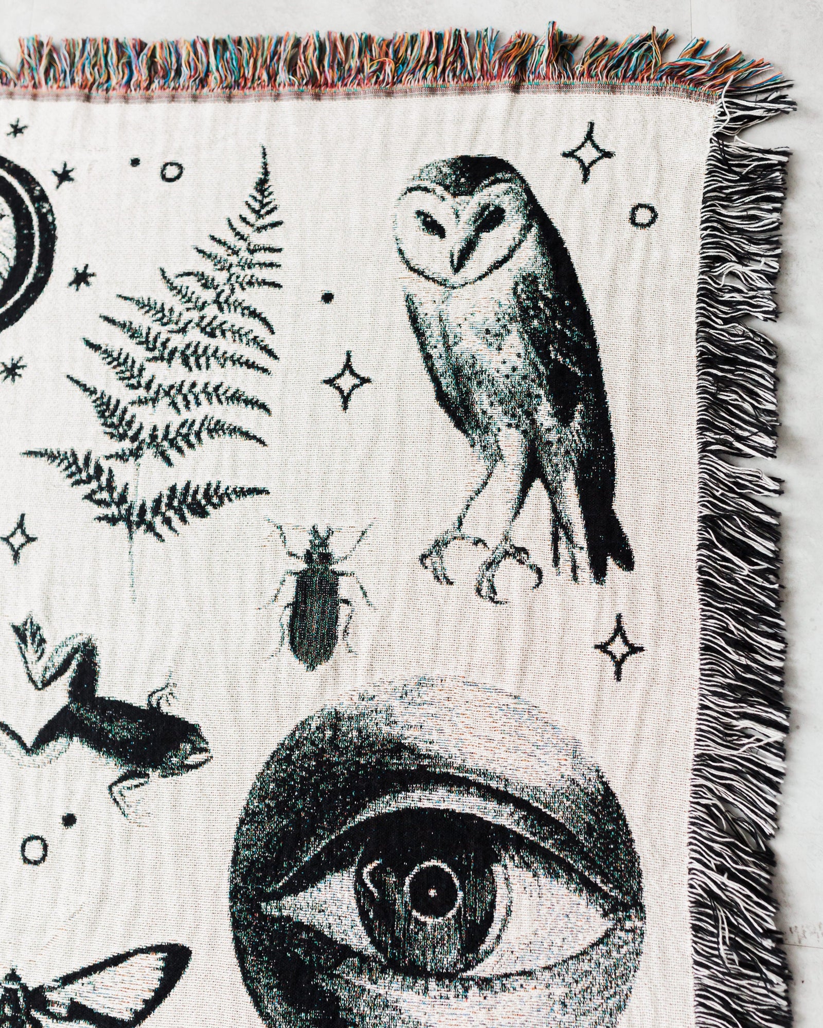 Witchy Symbols Blanket
