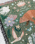 Woodland Animal Throw Blanket