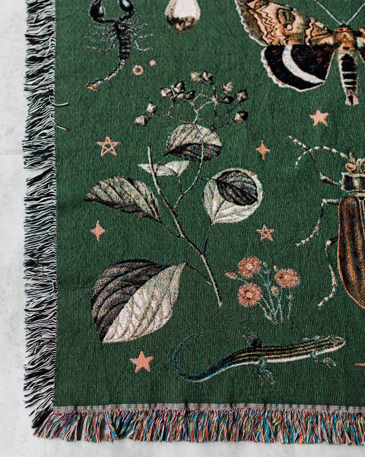 Creepy Crawlies Blanket - Green