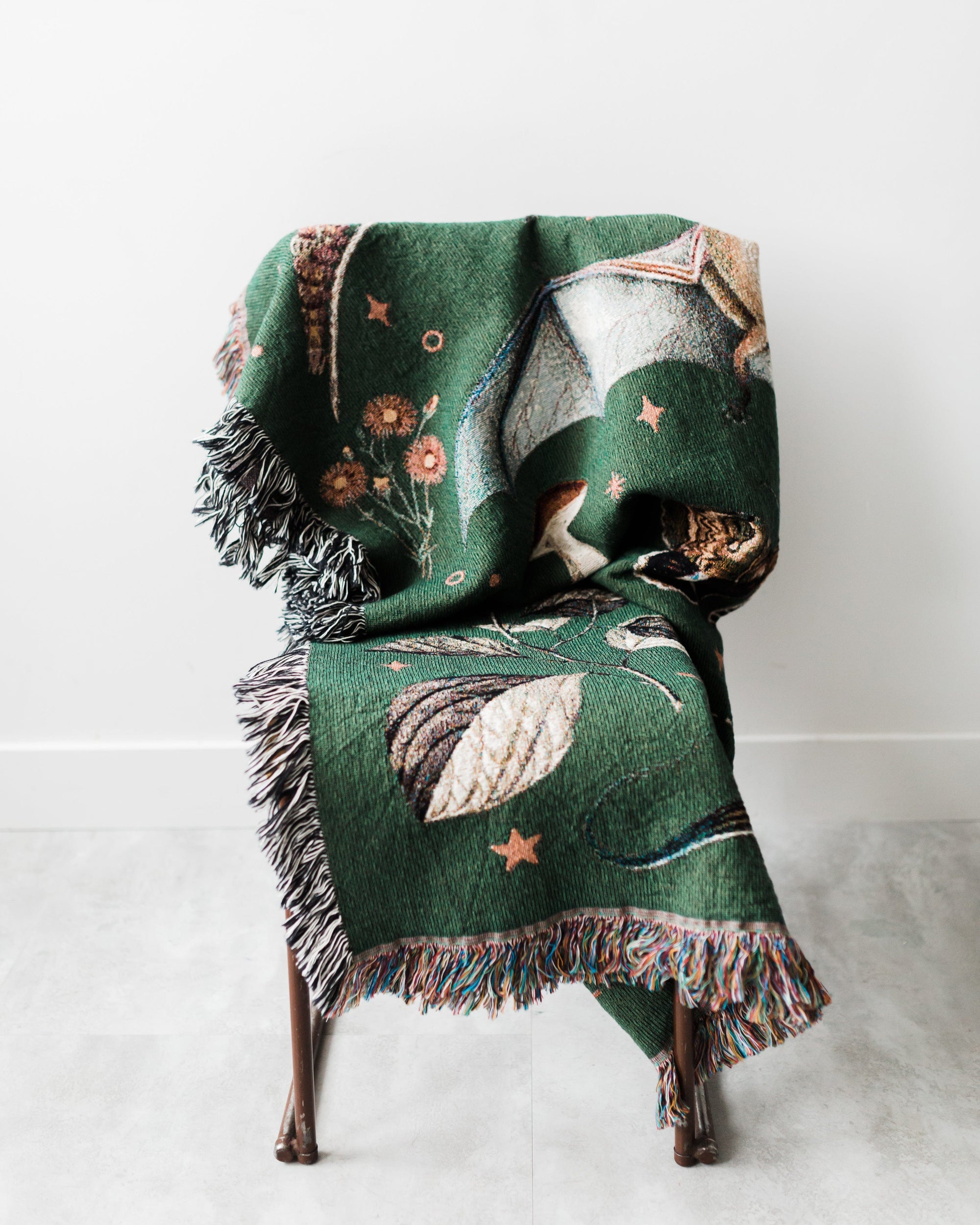 Creepy Crawlies Blanket - Green