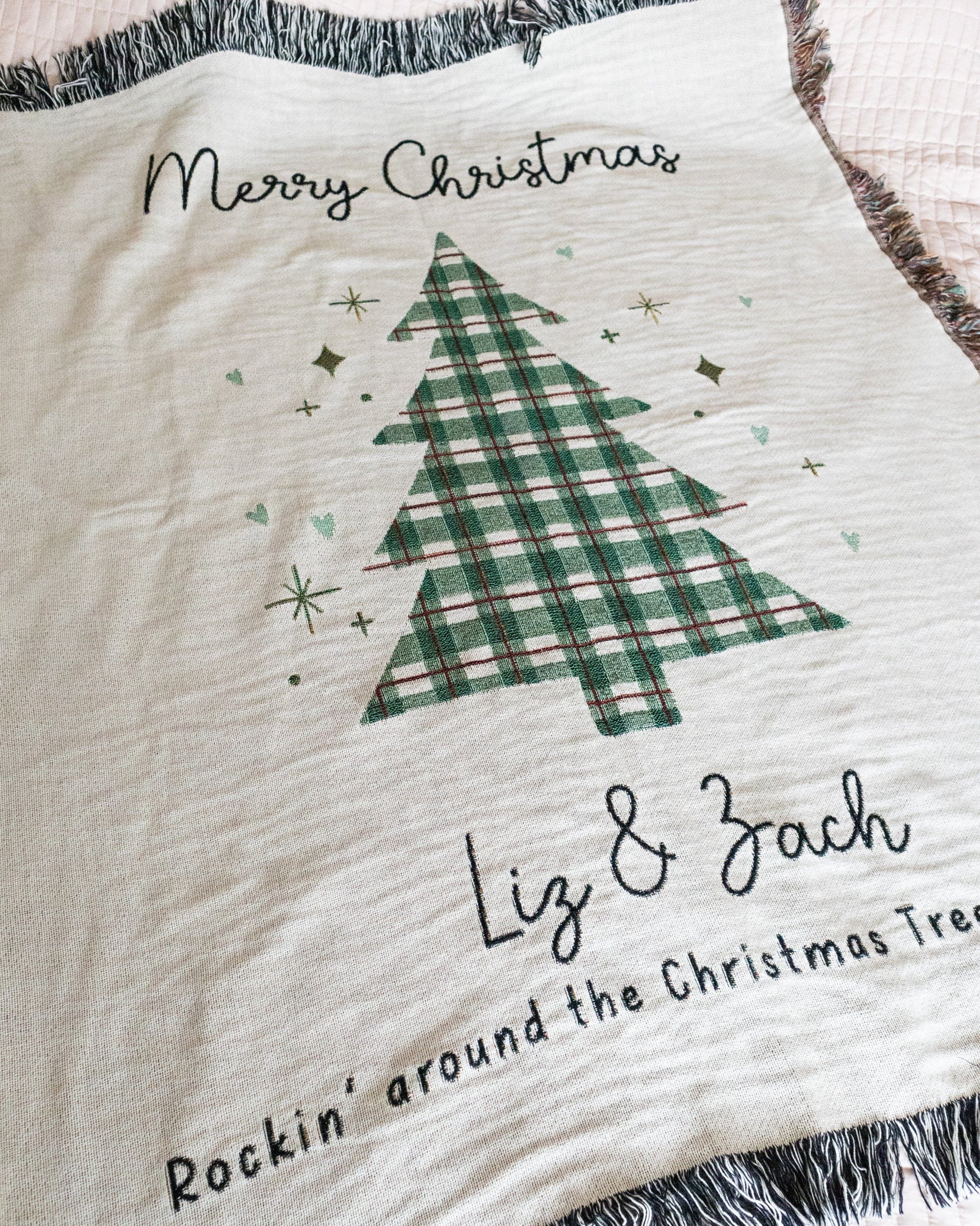 Personalized Christmas Blanket