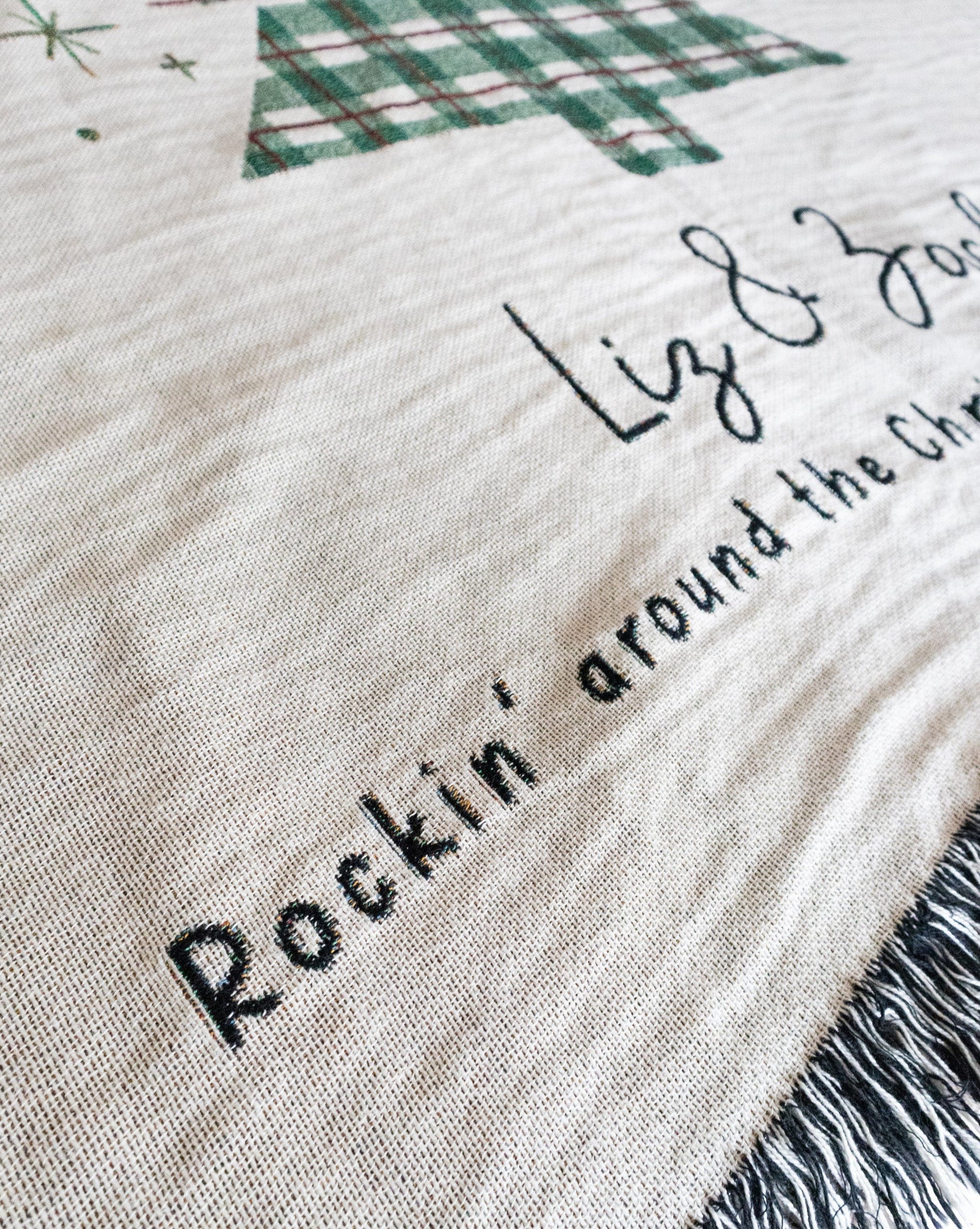 Personalized Christmas Blanket