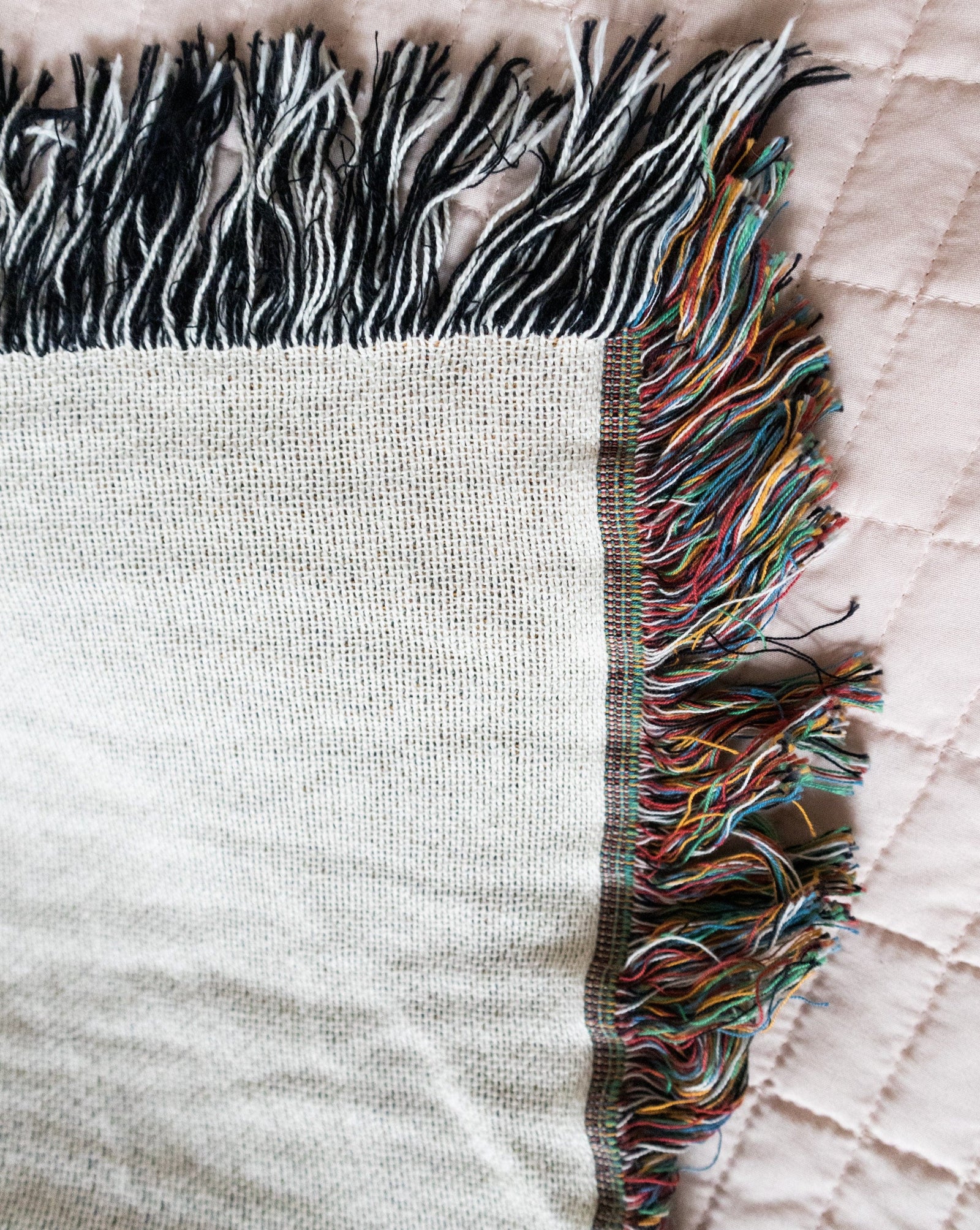 Personalized Plaid Tree Blanket