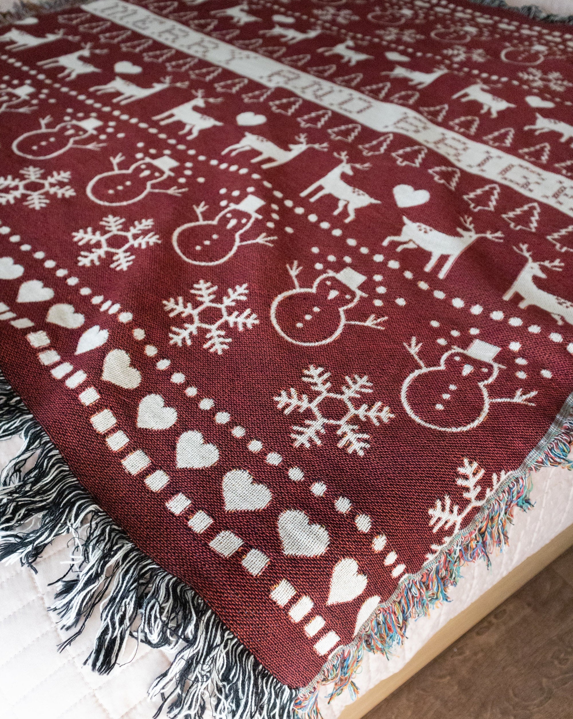 Scandi Christmas Blanket