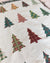 Plaid Trees Christmas Blanket