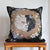 Black & White Cat Woven Pillow