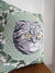 Grey Cat Woven Pillow