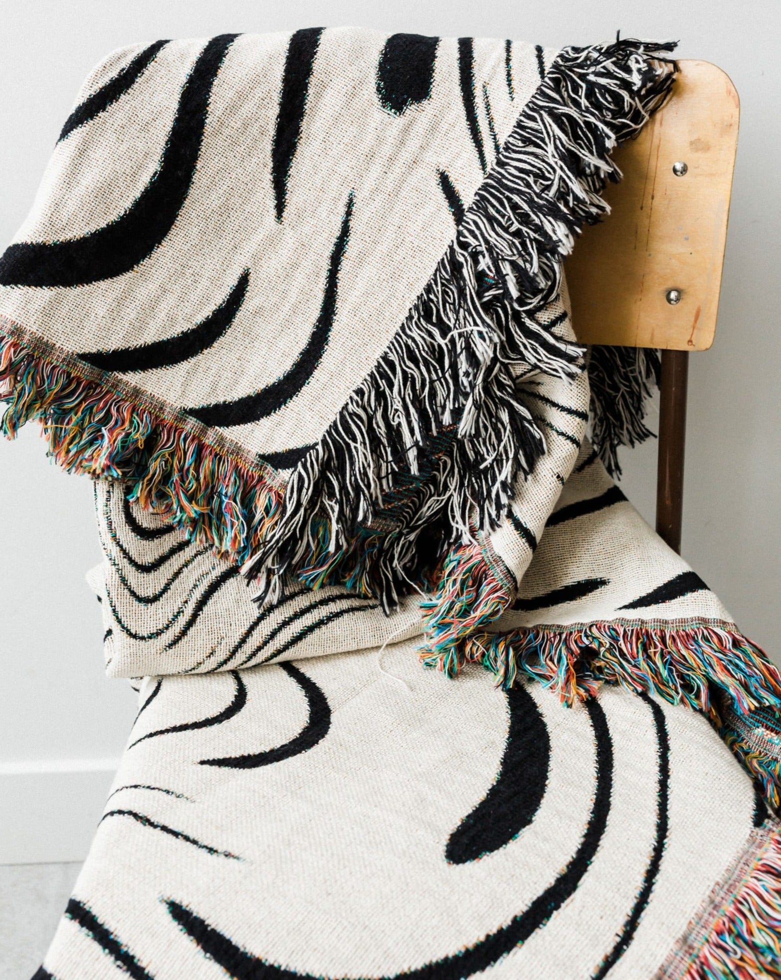 Marble Woven Throw Blanket