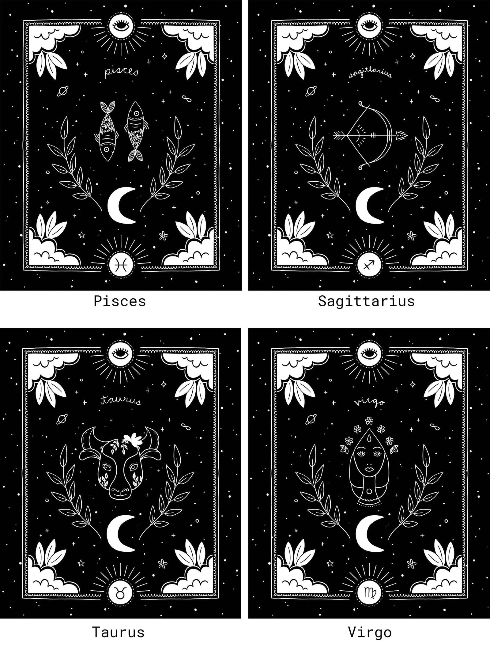 Zodiac Sign Blanket