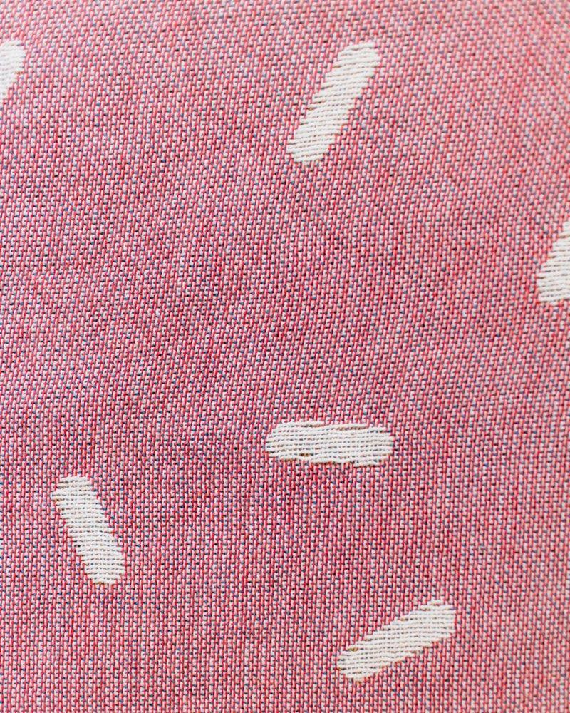 SPRINKLES Woven Throw Blanket - Cotton Throw, Pink Throw Blanket, Cute Throw Blanket, Pink Blanket, Pink Home Decor