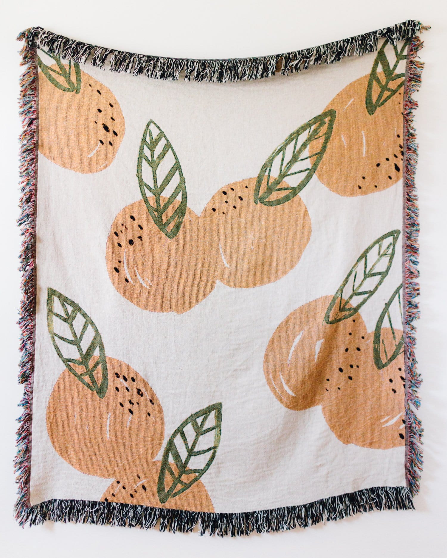 Peach Throw Blanket