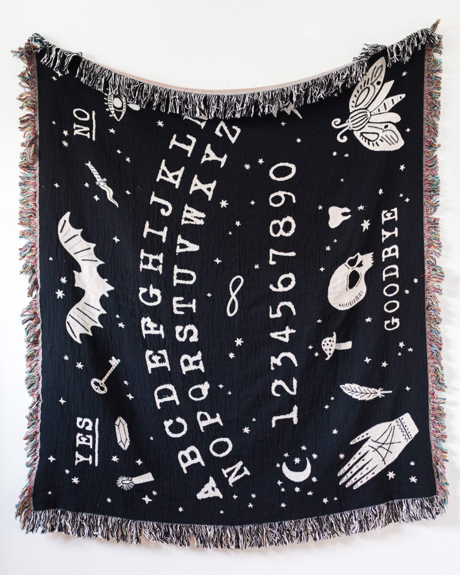 Ouija Board Throw Blanket