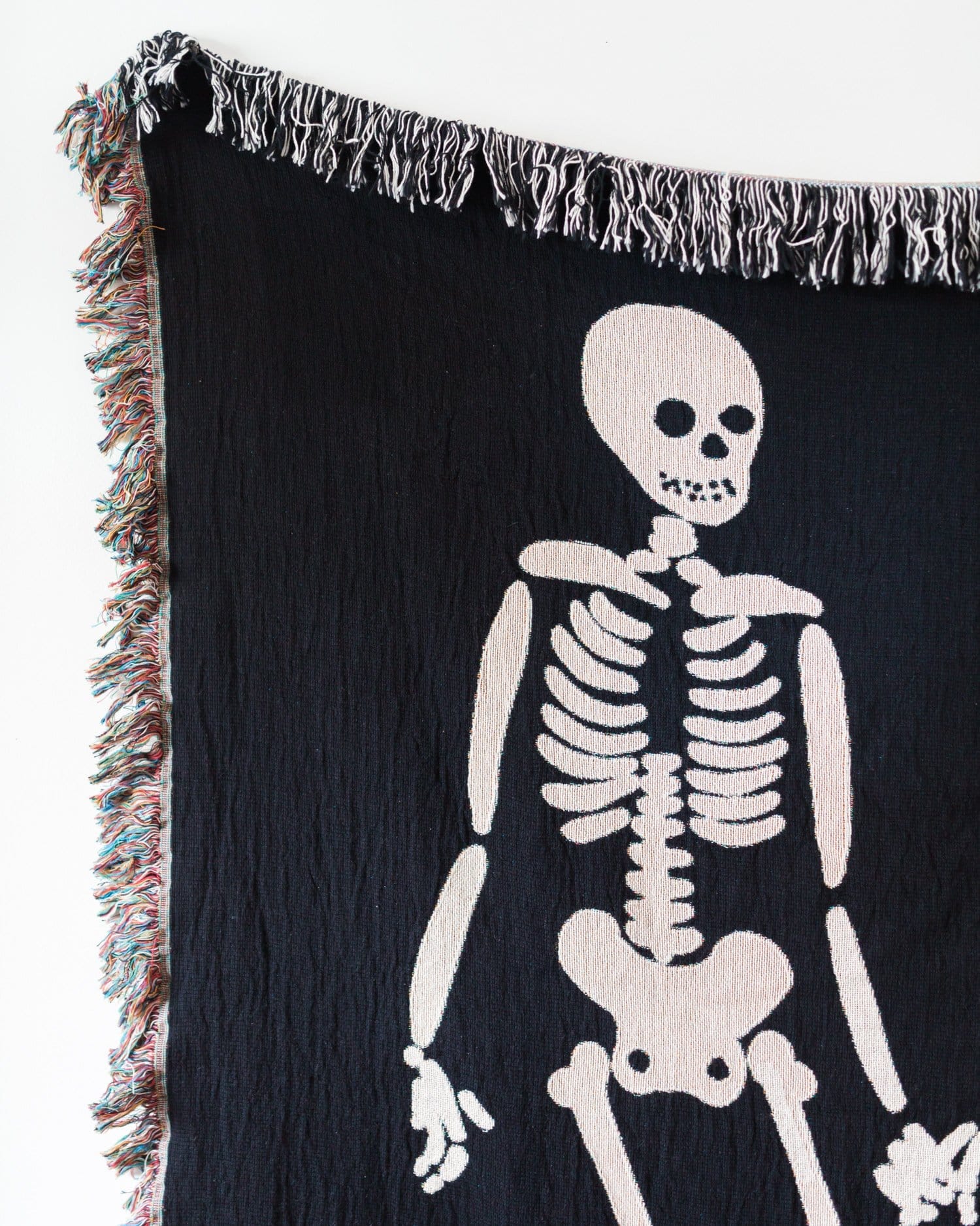 Skeleton Love Throw Blanket