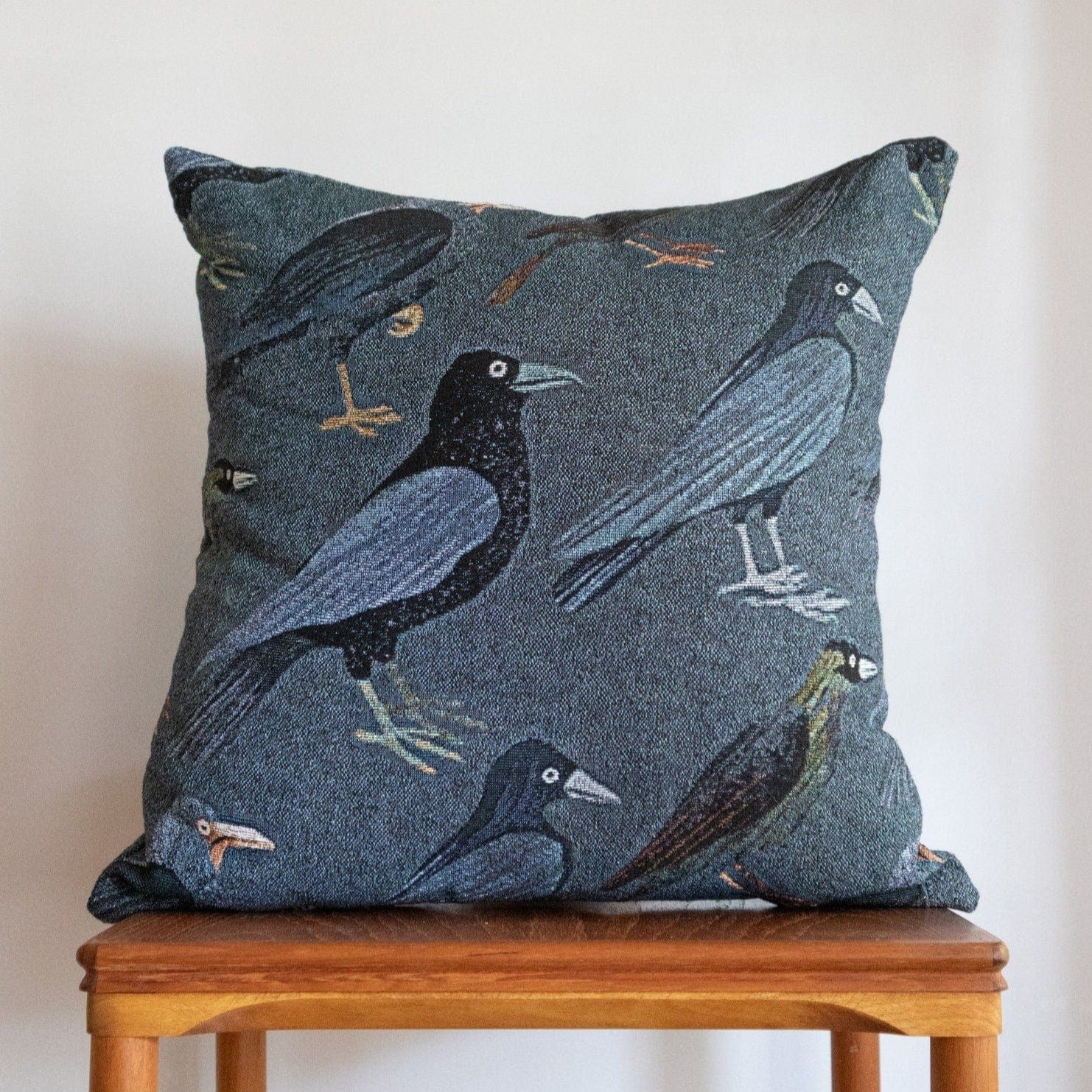 Crows Pillow: Halloween Throw Pillow