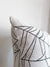 Halloween Pillow: White Spiderweb