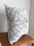 Halloween Pillow: White Spiderweb