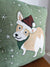 Christmas Corgi Pillow