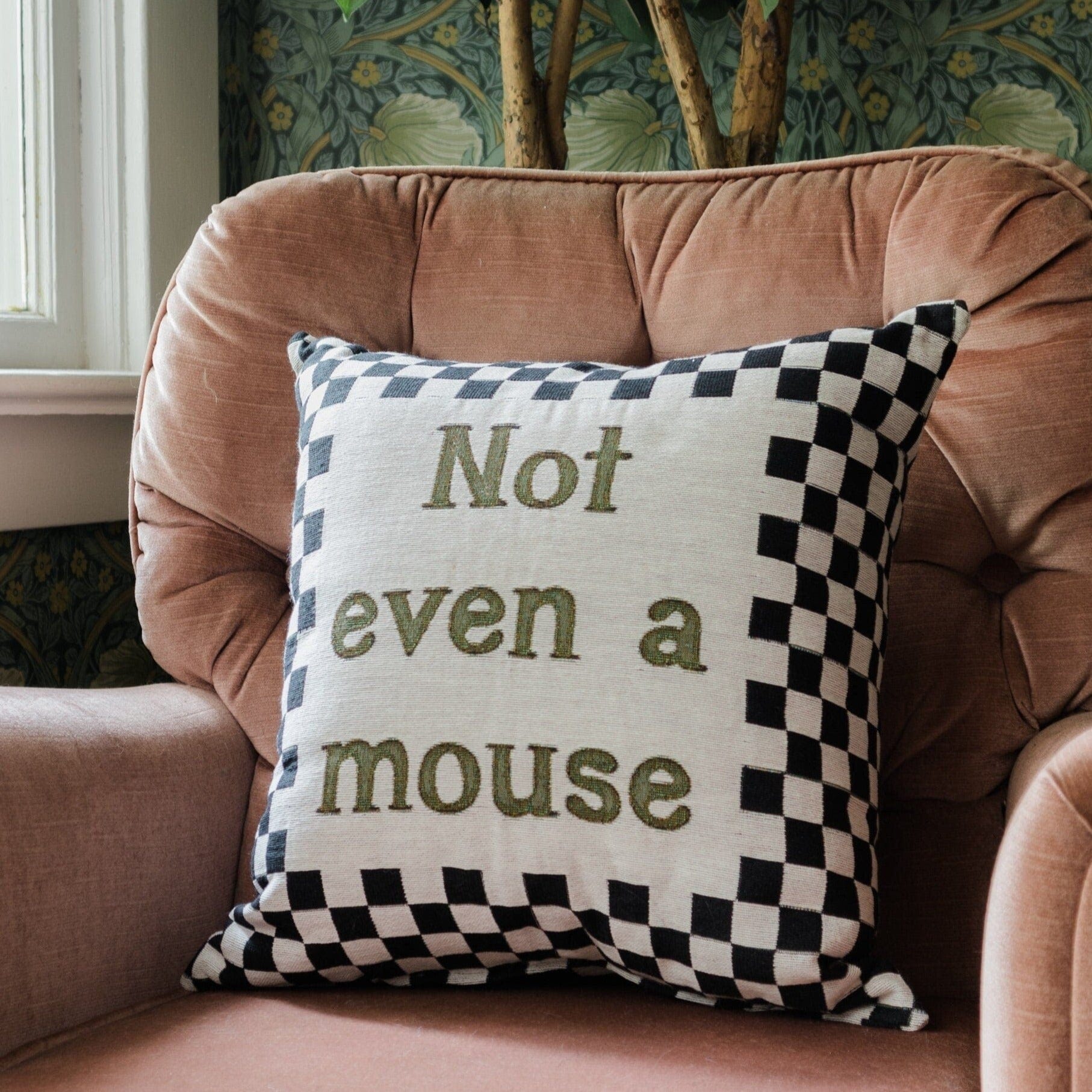 Christmas Pillow: Not Even A Mouse