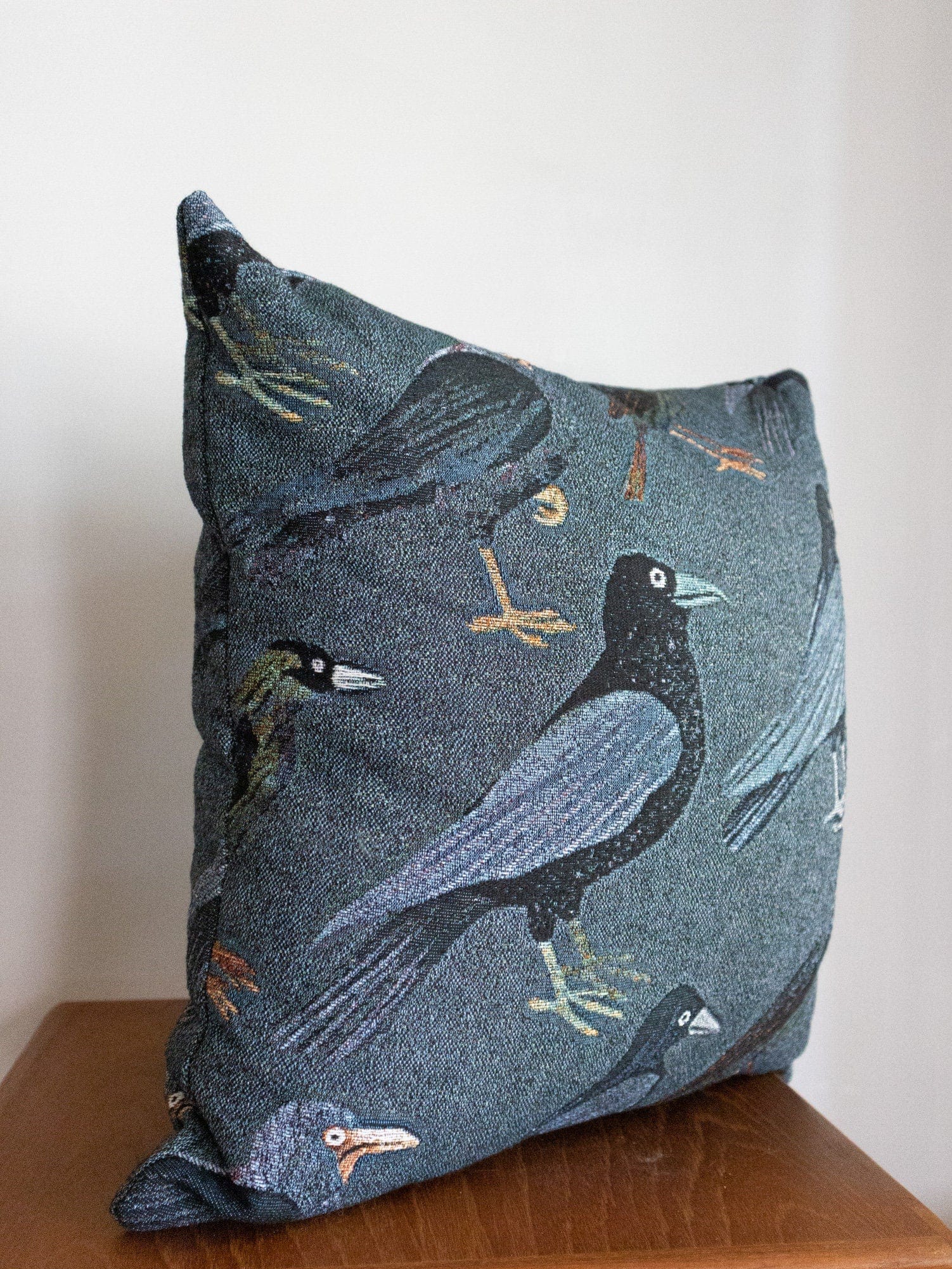 Crows Pillow: Halloween Throw Pillow